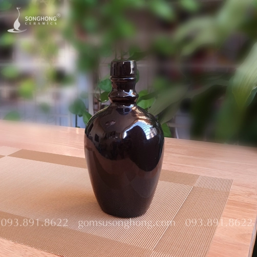 Nậm Rượu 500ml Men Màu - M28