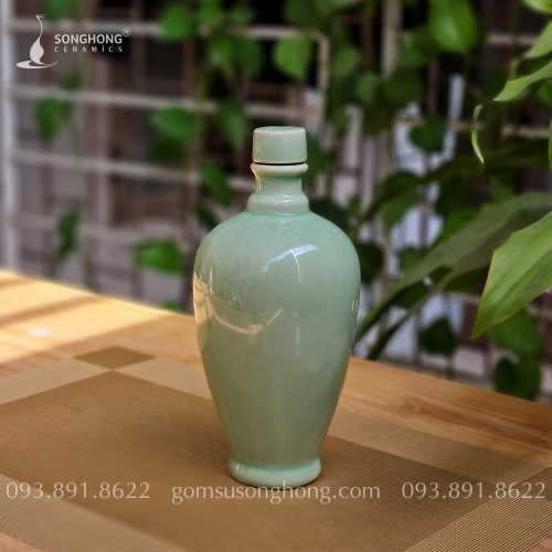 Nậm Rượu 550ml Men Màu - M7