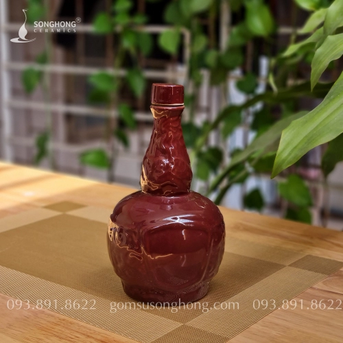 Nậm Rượu 750ml Men Màu - M5