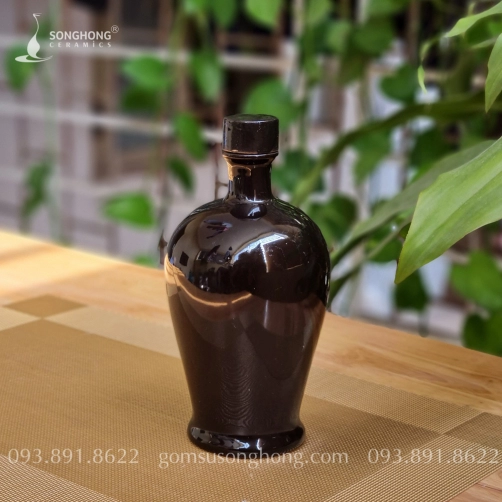 Nậm Rượu 500ml Men Màu - M3