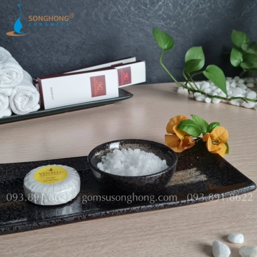 Bát Gốm Đựng Muối Tắm - M7