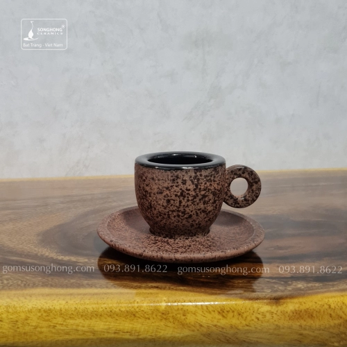 Ly Espresso Đất Nung 60ml