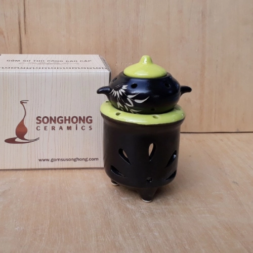 Đèn Xông Tinh Dầu Bằng Nến - Mẫu 1