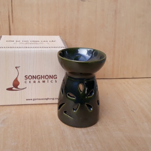 Đèn Xông Tinh Dầu Bằng Nến - Mẫu 2