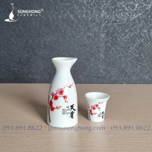 Bình Sứ Rượu Sake - Soju 150ml - SKT02