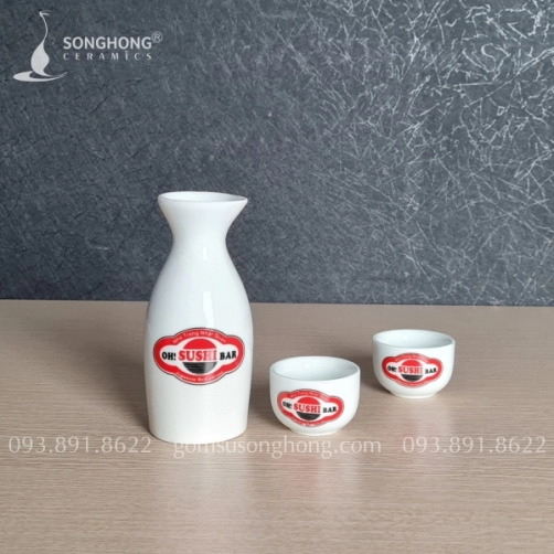 Bình Sứ Rượu Sake - Soju 150ml - SKT05