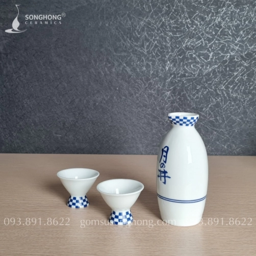 Bình Sứ Rượu Sake - Soju 280ml - SKT08