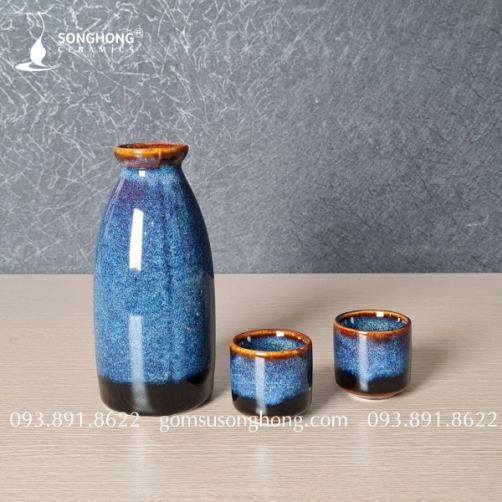 Bình Sứ Rượu Sake - Soju 300ml - SKM01