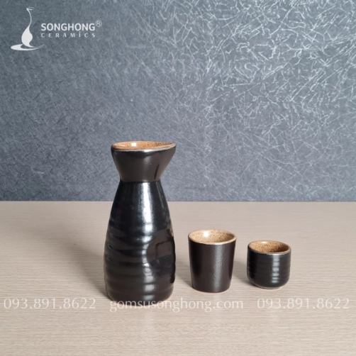 Bình Gốm Rượu Sake - Soju 200ml - SKM06