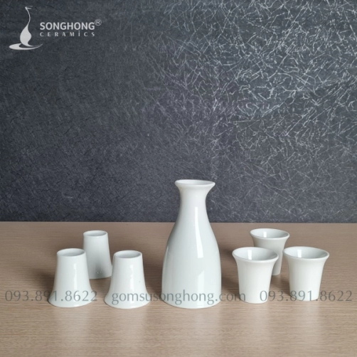 Bộ Bình Sứ Rượu Sake - Soju 150ml - SKTB07
