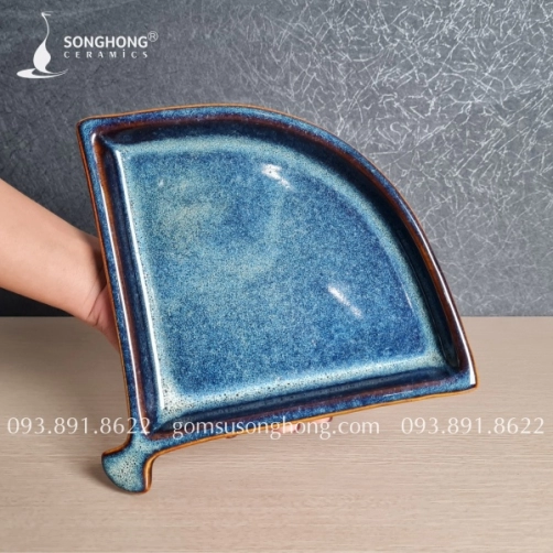 Khay Quạt Kê Bộ Rượu Sake - Soju - KHB01