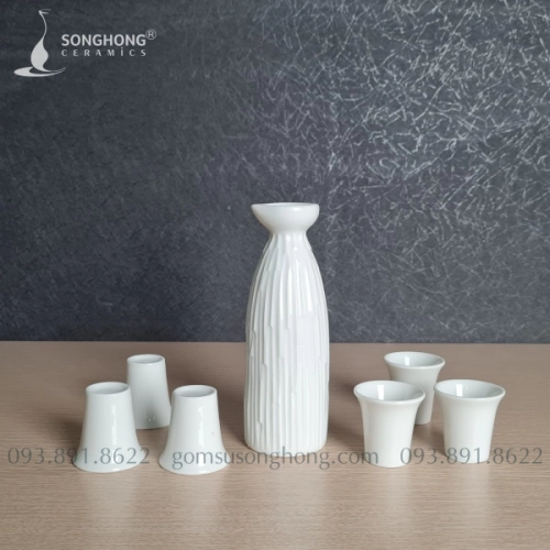 Bộ Bình Sứ Rượu Sake - Soju 300ml - SKTB10