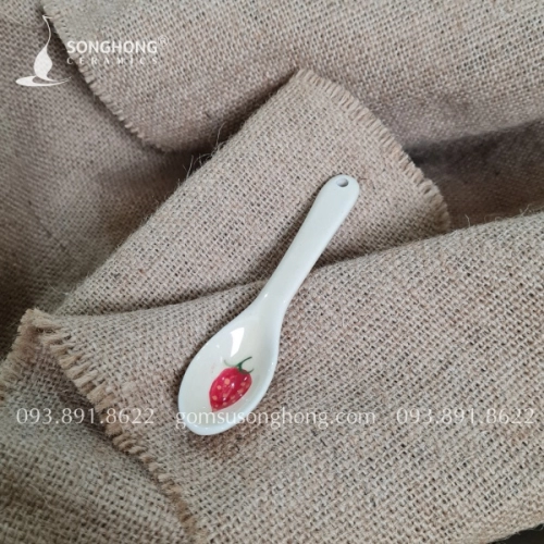 Coffee Spoon / Thìa Cafe Vẽ Tay - TG07