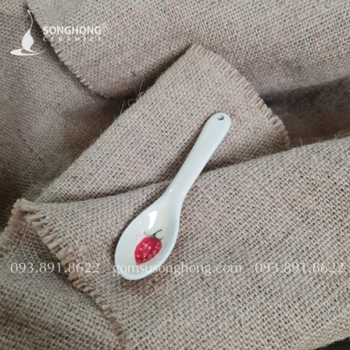 Coffee Spoon / Thìa Cafe Vẽ Tay - TG07