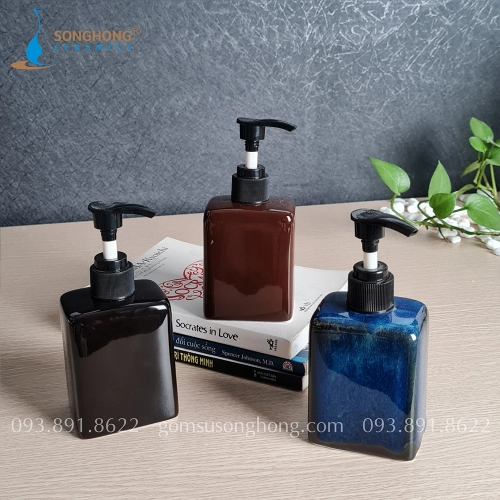 Bình Gốm Đựng Dung Dịch Cho Spa Trị Liệu 160ml - M2