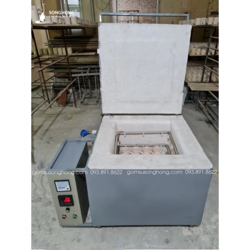 Lò Điện Nung Gốm 1250 độ Chạy Điện Dân Dụng