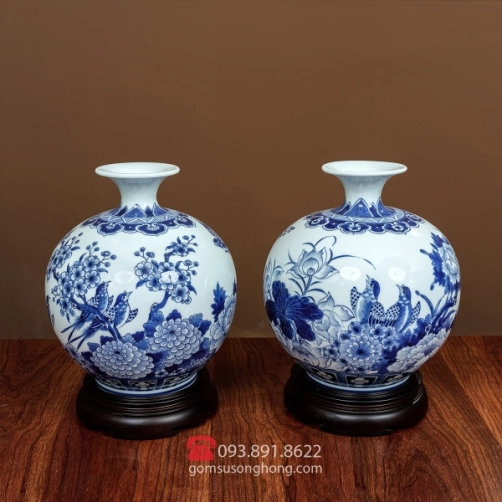 Bình Hút Lộc Men Rong Cổ Truyền