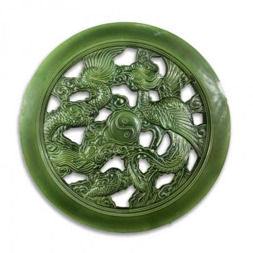 Gạch Tròn Rồng Phượng