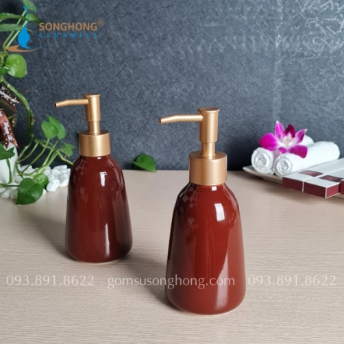 Chai Sứ Chiết Dung Dịch Cho Spa Phòng Gym Fitness 280ml - M13