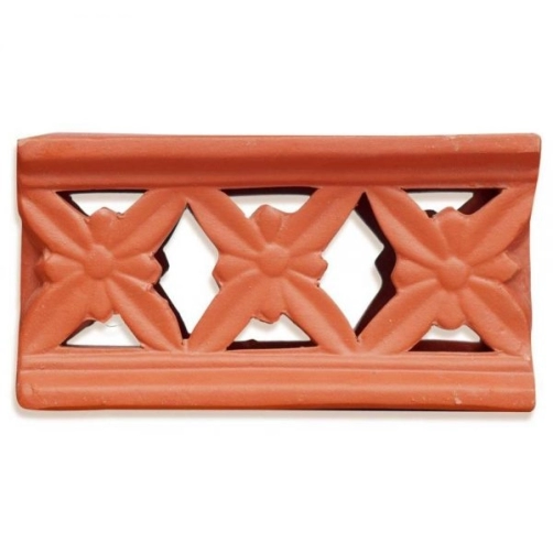 Ngói Bò Hoa Chanh 3 Bằng Gốm