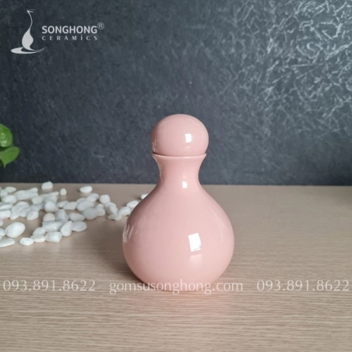 Bình Gốm Đựng Tinh Dầu Spa Trị Liệu 200ml - M2