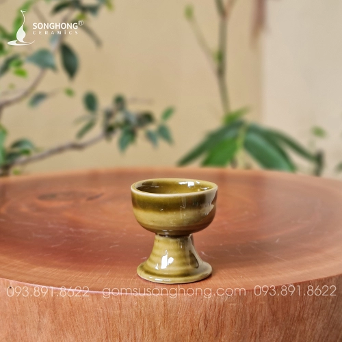 Ly Rượu Gốm - Mẫu 15