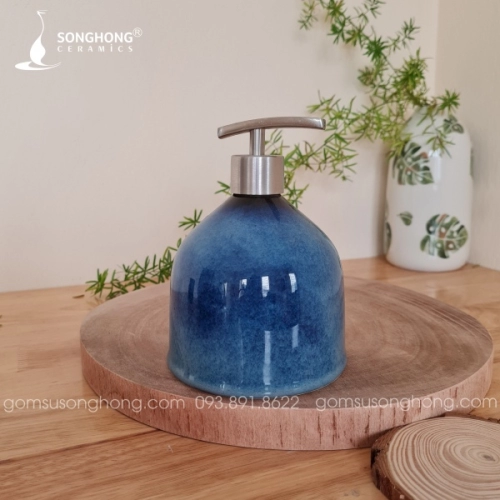 Chai Gốm Refill Dung Dịch Khách Sạn Cỡ Lớn 0.5L - M1