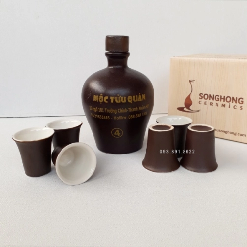 Bộ Nậm Rượu 500ml - Mẫu 10