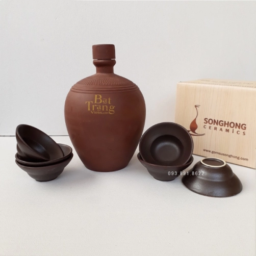 Bộ Nậm Rượu 1 Lít - Mẫu 11