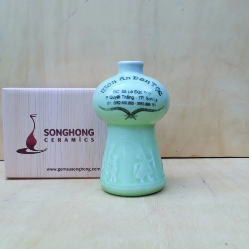 Nậm Rượu 500ml Men Màu - M16