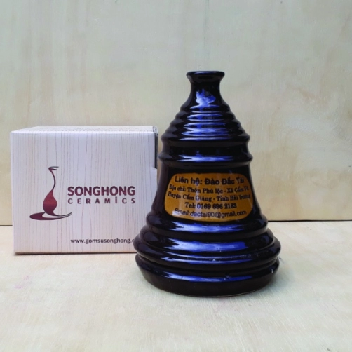 Nậm Rượu 650ml Men Màu - M21