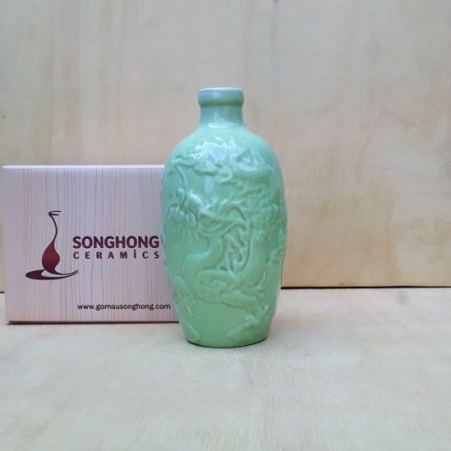 Nậm Rượu 550ml Men Màu - M20