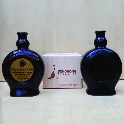 Nậm Rượu 750ml Men Màu - M23