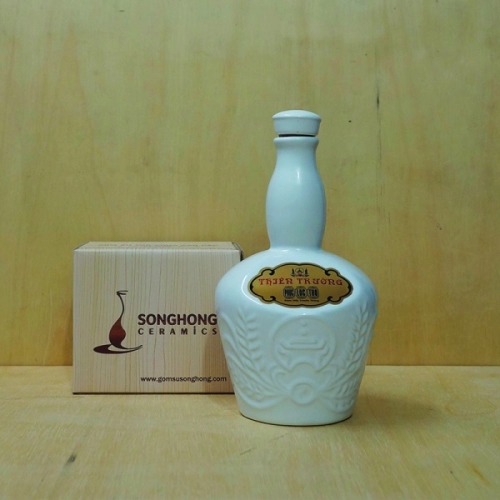 Nậm Rượu 1 Lít Men Màu - M26