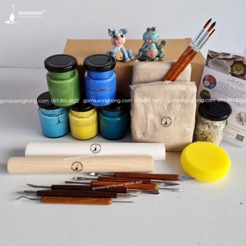 Set Chuyên Dụng Làm Gốm Thủ Công