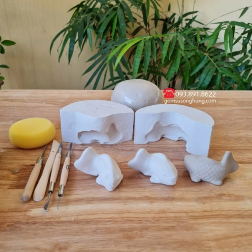 Khuôn In Gốm Hình Cá Cảnh