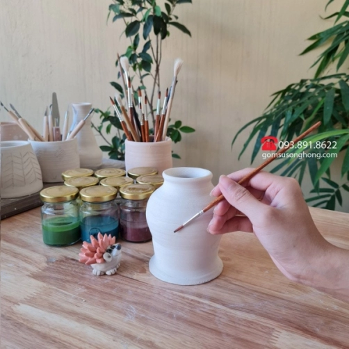 Bút (Cọ) Vẽ Gốm - Mẫu 1