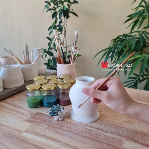 Bút (Cọ) Vẽ Gốm - Mẫu 7