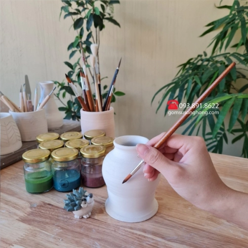 Bút (Cọ) Vẽ Gốm - Mẫu 10