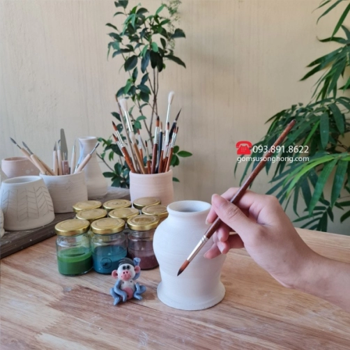 Bút (Cọ) Vẽ Gốm - Mẫu 11