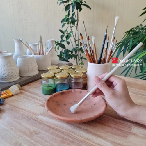 Bút (Cọ) Phủ Men - Mẫu 1